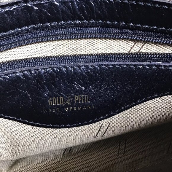 Goldphiel Boston Bag Euc, Black Leather - Picture 8 of 13